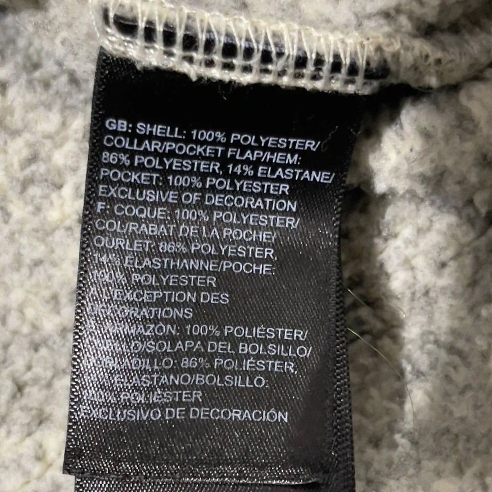 The North Face Fleece Jacket Men XL Brown Gordon Lyons‎ 1/4 Zip Pullover Sweater
